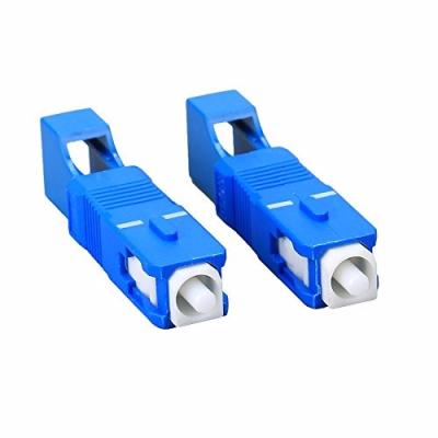 China FTTH Fiber Optic SC/LC Male To LC/ST Female Adapter Simplex Fiber Optic Adapter for sale