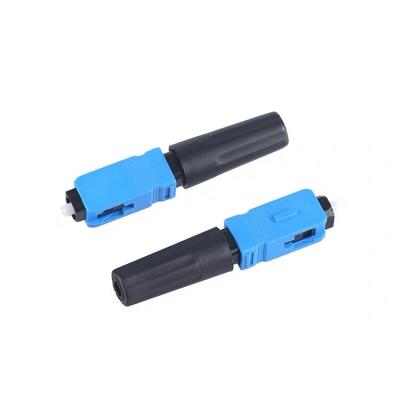 China FTTH -0.3DB Ftth Fiber Optic Adapter SC UPC SC APC High Level Fiber Optic Fast Connector for sale