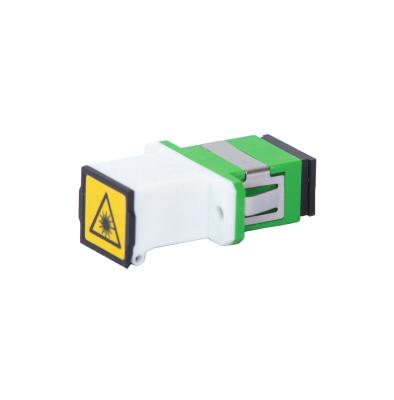 China New Type FTTH Fiber Optic Coupler With SC APC Type SC Fiber Optic Shutter Adapter for sale