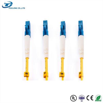 China Free samples LC sx mm duplex SM fiber optic connector with 90 degree fiber optic connector truss for sale