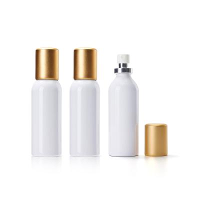 China New Design 70ml Mini Refillable Atomizer Essential Oil Cosmetic Fine Mist Sprayer Cosmetic Aluminum Spray Bottle for sale