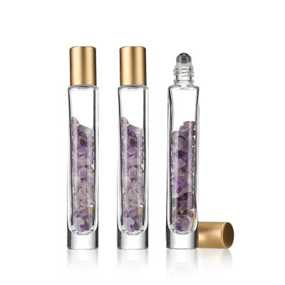 China Wholesale Empty Skin Care Personal Packaging 4ml 5ml 8ml 10ml Mini Travel Roll On Glass Perfume Bottles With Stainless Rollerball for sale