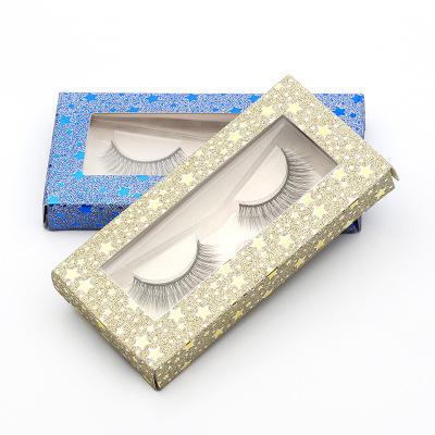 China Recyclable Mink Lashes 3d Mink Eyelashes Box Stock Seller Supply Sample Eyelash Box Packaging for sale