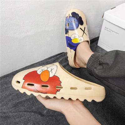 China 2021 fashion latest trend yeezy slippers for women kids yeezy slides for sale