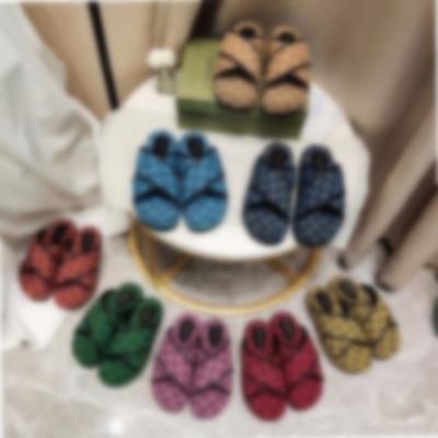 China CUSHIONING 2021 Wholesale Fashion Sandals Factory Direct Summer Sheepskin Slippers for sale