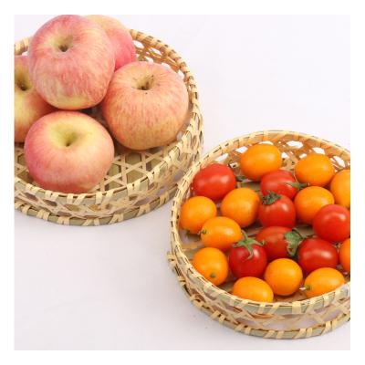 China Wholesale Storage Fashionable Modern Fruit School Restaurant Living Room Simplicity Bamboo Baskets for sale