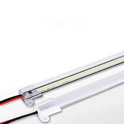 China Langdscape Theme Park 220V 72 144leds SMD Natural White Warm White 7020 Household Warehouse KTV Aluminum Rigid Strip Light 5630 5730 2835 8520 LED 1m 50cm for sale