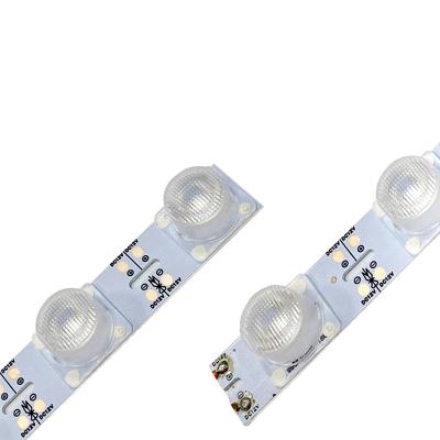 China Advertising Light Box Light SMD3030 12V 18LEDS High Edge Bed Led Bars Aluminum Substrate Led Strip Light For Advertising Light Box for sale