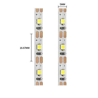 China Household KTV Warehouse Langdscape Theme Park Led Strip Light 2835 Strip 6v 5v 5mm Width FPCB 60leds/m Led Strip White for sale