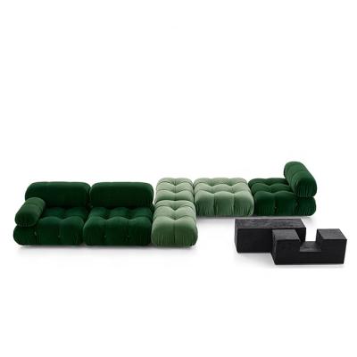 China Other Fabric Material Sectional Module Assemble New Fashion Design Sofa Set Furniture Living Room for sale