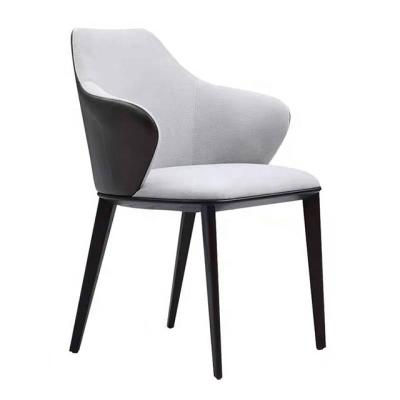 China Modern Fabric Furniture Dining Chair Wholesale Nordic Modern Luxury Design Restaurant Hotel Bedroom Wooden Chair for sale