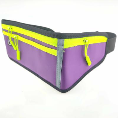 China Hot Selling Sports Waist Bag Fashion Manufacturer Direct Colorful Fitness Belt Waterproof Running Man Waist Bag for sale