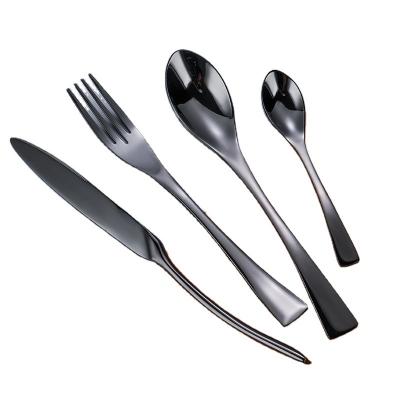 China Metal Factory Wholesale Hengyao 410 Stainless Steel Flatware Set Wedding Silverware for sale