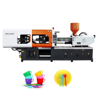 China Horizontal 160T Small Plastic Injection Molding Machine For Making Plastic Spoons for sale