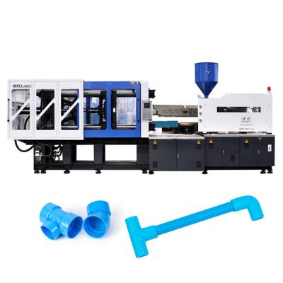 China 480T PVC Pipe Fitting Slipper / Belt Cpvc Upvc Injection Molding Machine Horizontal PVC 765x765 Mm Distance Between Tie Rods for sale