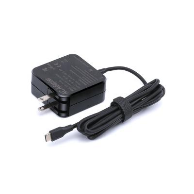 China LAPTOP 45W USB-C Laptop Charger Type Usb C Wall Power Adapter Supply for sale