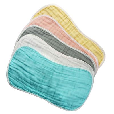 China Baby Products INS Cotton Feeding Soft And Absorbent Muslin Burp Cloths For Newborn Baby for sale