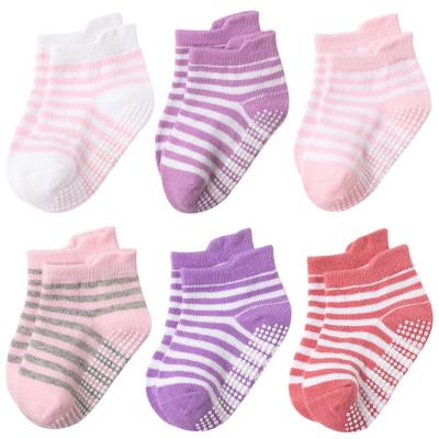 China QUICK DRY Baby Toddler Kids Boys Newborn Infant Girls Non Slip Anti Slip Grip Ankle Socks for sale