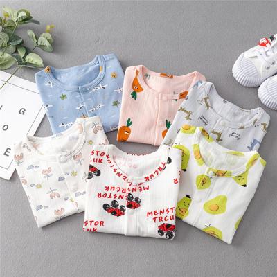 China Baby Romper Short Sleeper Cotton Fabric Summer Style Sleee Baby Jumpsuit Newborn Clothes for sale