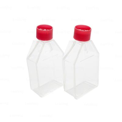 China Lab Disposable Bottles OEM Consumables Tissue Culture High Definition T75 Seal Sterile Cell Culture Flask for sale