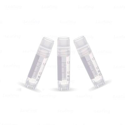 China Disposable Medical Lab Equipment Disposable No DNase 2.0ml Cryo Clear Sterile Tube for sale