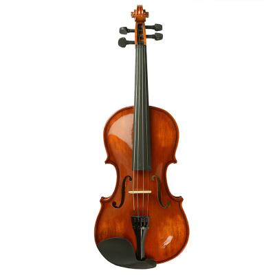 China NAOMI Acoustic Violin Vintage Gloss Maple Finishing 4/4 Pearwood Violin Accessory for sale