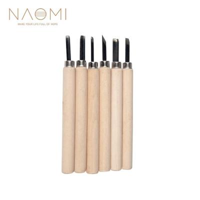 China NAOMI 1Set-6PCS Knife Engraved Woodworking Tool Violin Repair Making Kit for sale