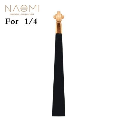 China NAOMI Violin DIY 1/4 Violin ABS Violin Neck Acoustic Fingerboard for sale