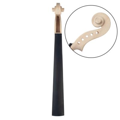 China NAOMI 5 String Violin Maple Neck + Ebony Fingerboard 4/4 Violin Part and Violin Accessory for DIY Violin Luthier for sale