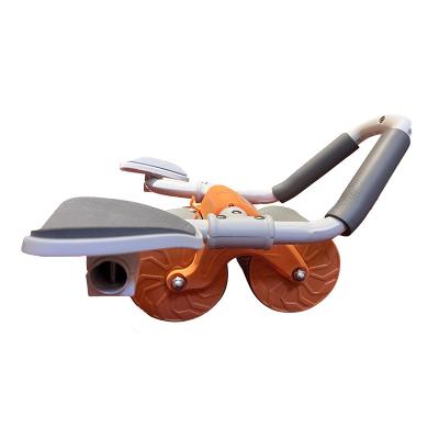 China Universal Integrated design pp Ab Wheel Roller With Elbow Support Fitness Bodybuilding Ab style Roller Wheel Set for sale