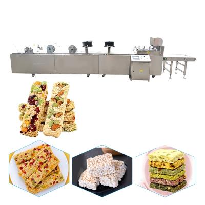 China New Hotels Status Bar Production Line /Cereal Granola Bar Making Machine For Industrial for sale