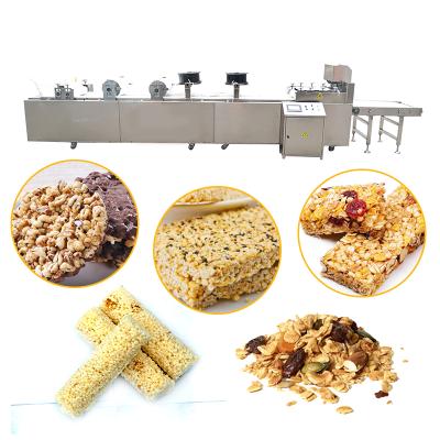 China food & Automatic Maker Sesame Seed Bar Nut Energy Break Granola Beverage Factory Cereal Brittle Making Machine for sale