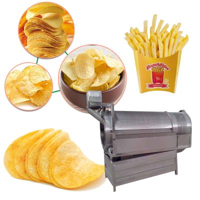 China food & Beverage factory 200kg/h frozen french fries making machines/automatic potato production line frozen potato chips machine for sale