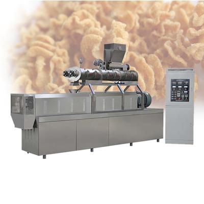 China Wheat Flour Snacks Extruder Bugle Extruder High Efficiency Fried Wheat Flour Chips Process Line Easy Operation Machinery for sale