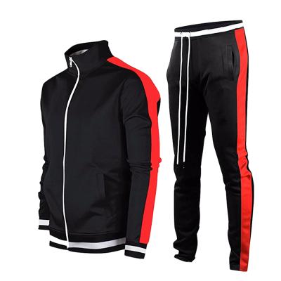 China Men's Breathable Tracksuits Sets Zipper Jacket+Pants Fits Breathable Sweatshirt Sweatpants Sports Fitness Clothing Sportswear for sale