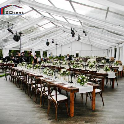 China Outdoor transparent luxury party event tent for wedding for sale