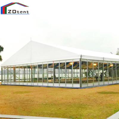 China trade fair; Exhibition; Event ; Activity ; Permanent Trade Show 30x40m Glass Wall Marquee Exhibition Event Tent for sale