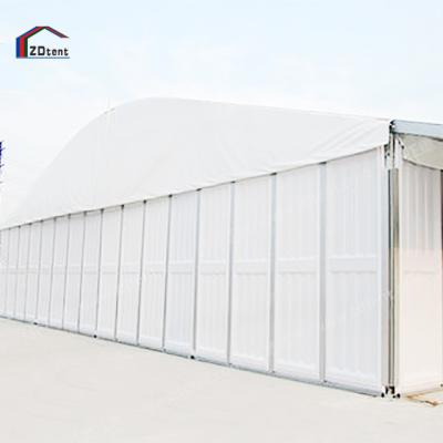 China Wind resistant; Large Warehouse Tent Waterproof Fire Retardant Hard Wall Storage Tent For Workshop for sale