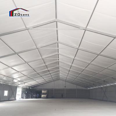 China Durable Solid Industrial Warehouse Wall Tent Warehouse Storage Marquee Tent for sale