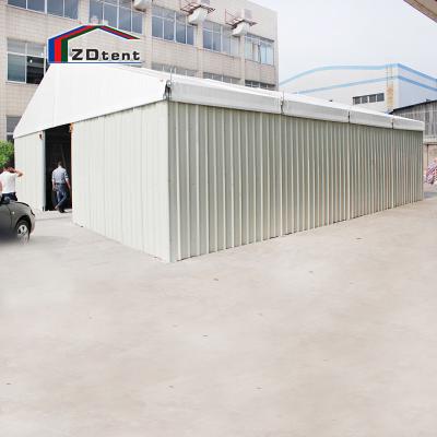 China Semi-permanent Outdoor Industrial Warehouse Frame Tent Workshop Storage For Sale for sale