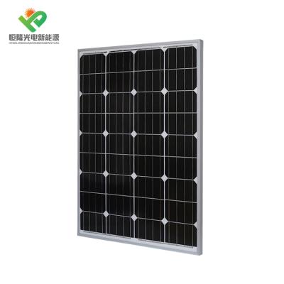 China 100w power system factory price silicon solar cell monocrystalline solar panel for sale