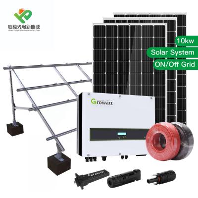 China home solar panel system 20kw 30kw home solar system on grid 20kw solar system 10kw price for sale