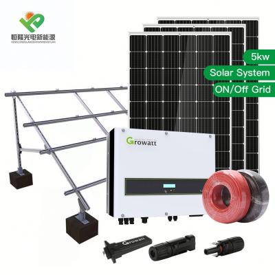 China Rosen Solar Panel System 20KW Home Solar System On Grid Home Solar Power System for sale