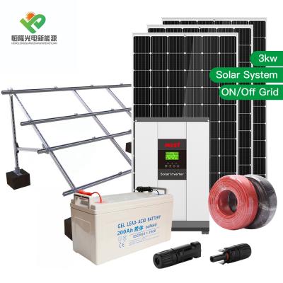 China 1kw 2kw 3kw 4kw 5kw 300 solar home egg incubator system solar power system diy toy for sale