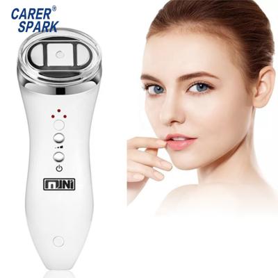 China Portable Ultrasonic Face Lift Therapy Machine Hifu Mini RF Face Lifting For Anti Aging And Wrinkle Remover for sale