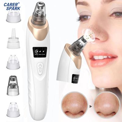 China Black Head Electric Rechargeable Face Care Blackhead Remover Blackhead Suction Vacuum Black Head Vacuum Removal Extractor for sale