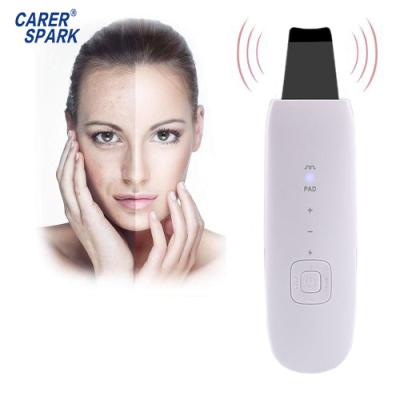 China Professional Electric Facial Massage Skin Peeling DEEP CLEANING Dead Acne Reduce Blackhead Cleanser Sonic Dead Skin Scrubber for sale