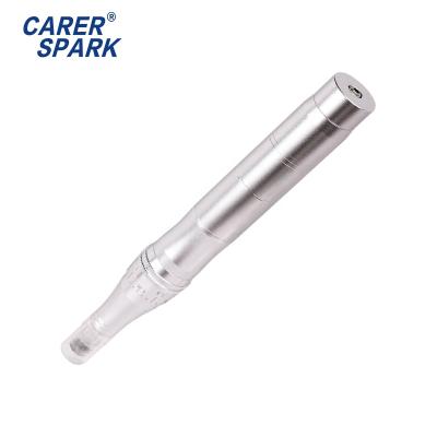 China Last Syllable of a Word Adjustable A6 Microneedle Pen Electric Derma Roller Pen Anti-puffiness 0.25-2.5mm Dermapen with 12PIN 36 PIN Nano Round Cartridges Needle for sale