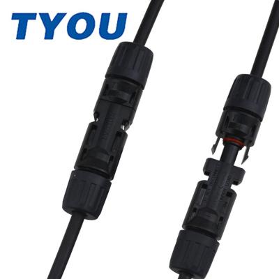 China PC/PA66/PV40Z/PA66 Ningbo PV waterproof solar connector IP67 30A 1000VDC tyco connector for sale