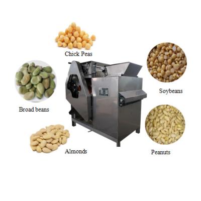 China Dairy Factory Factory Sale Stainless Steel Peanut Almond Chickpea Bean Peeling Machine High Quality Wet Peeler for sale